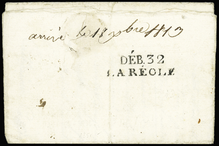 MP "Deb 32 La réole" (1813), ind 19. TB