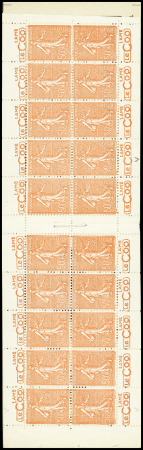 N°199-C23 Carnet S159 RP. Couverture Bourgeois l'INGr Chevalier opticien, neuf **, TB