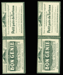 7 carnets : 199 C38 Nogent en Bassigny - 199 C49 S169 - 257 C5 S166 - 170 C1 (4 carnets Tortosa : 2 Bon génie et 2 l'Aigle), neuf **, TB