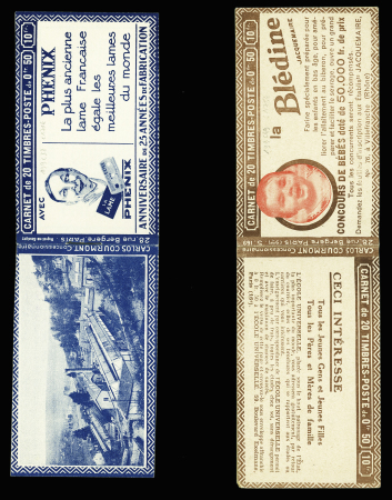 7 carnets : 199 C38 Nogent en Bassigny - 199 C49 S169 - 257 C5 S166 - 170 C1 (4 carnets Tortosa : 2 Bon génie et 2 l'Aigle), neuf **, TB