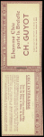 7 carnets : 199 C38 Nogent en Bassigny - 199 C49 S169 - 257 C5 S166 - 170 C1 (4 carnets Tortosa : 2 Bon génie et 2 l'Aigle), neuf **, TB