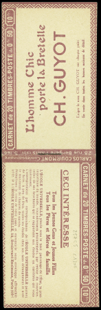 7 carnets : 199 C38 Nogent en Bassigny - 199 C49 S169 - 257 C5 S166 - 170 C1 (4 carnets Tortosa : 2 Bon génie et 2 l'Aigle), neuf **, TB