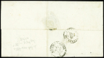 N°10 OBL PC 1932 + T13 "Mauriac (14)" (1853) sur lettre. TB