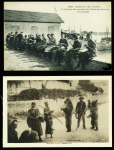 5 bonnes CP dont Le Vernet la Varenne - un courrier postal dans les neiges. TB