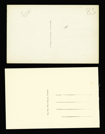 5 bonnes CP dont Le Vernet la Varenne - un courrier postal dans les neiges. TB