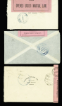 4 lettres d'Afrique du Sud pour Lorenço Marques avec censures  (1899 - 1902). TB