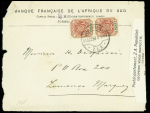 4 lettres d'Afrique du Sud pour Lorenço Marques avec censures  (1899 - 1902). TB