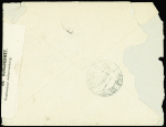 4 lettres d'Afrique du Sud pour Lorenço Marques avec censures  (1899 - 1902). TB