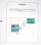 Collection de 60 pages sur le Tupolev 144, rival du Concorde (1968 - 1998) : timbres, entiers postaux, blocs feuillets. Un lot rarement proposé en vente