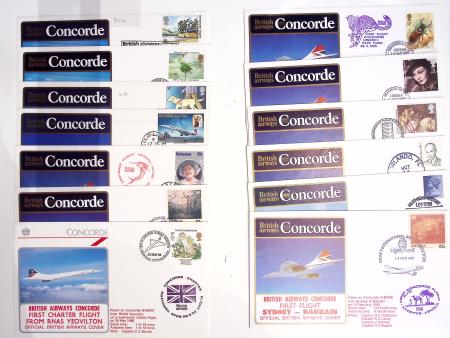 80 env différentes : premiers vols du Concorde anglais de British Airways. TB