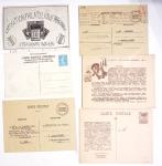 Collection "les entiers postaux de France, étude de la carte postale 1878 - 1978" - majorité pièces neuves dont le type Pasteur 90c + 90c rouge, 18F Gandon et 18F Muller + divers entiers hors feuilles d'album