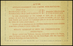 Carte-lettre 1F50 Chaplain orange avec plan de Marseille, signature "Chaplin" (CHA 04a) neuve. TB
