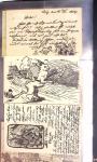 Album noir contenant 160 entiers cartes postales étrangères avec illustrations dessinées ou peintes à la main dont Autriche (10) - Allemagne (63) - Sarre (1) - Suisse (24) - Belgique (9) - Portugal (3) - Danemark (1)