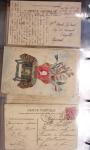 Album noir contenant 160 entiers cartes postales étrangères avec illustrations dessinées ou peintes à la main dont Autriche (10) - Allemagne (63) - Sarre (1) - Suisse (24) - Belgique (9) - Portugal (3) - Danemark (1)