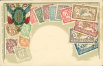 COLLECTION SPECIALISEE DES SEMEUSES LIGNEES DE 1903 : 10c rose et 15c vert-gris - 3 cartes postales neuves : CP éditée par Ottmar Zieher à Munich avec reproduction en couleurs des types Blanc