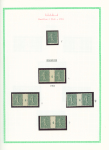 N°130 type 3. 34 paires avec millésimes + 2 panneaux de 50 avec millésimes 4 et 6. TB
