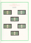 N°130 type 3. 34 paires avec millésimes + 2 panneaux de 50 avec millésimes 4 et 6. TB