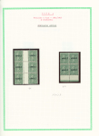Cours d'instruction n°130 CI1 et CI2, petit ensemble dont 2 paires millésimes 3 et 6, bloc de 6 interpanneau, bloc de 4 + n°130 CI2 en paire OBL CAD "Toulouse cours pratiques" (1925) sur env sans adresse. TB