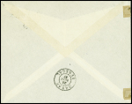 22.11.37 Bamako - Dakar par voyage d'essai Air France, étape Kayes - Dakar avec signature du pilote Delpech (M29 - Soudan). TB