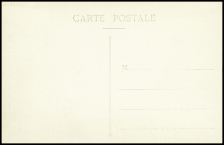 Carte postale de la semaine d'aviation de Rouen (1910) : Marcel Hanriot sur son monoplan, avec sa signature. TB