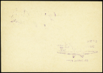 CAD violet "La Baule aéroport" (24.7.38) sur entier CP adressée en Belgique avec cachet violet et signature de Miniot. TB
