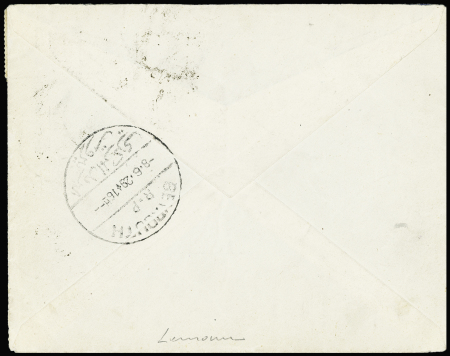 6/8.29 Marseille - Beyrouth par Air Union, lettre avec signature du pilote Winckler. TB