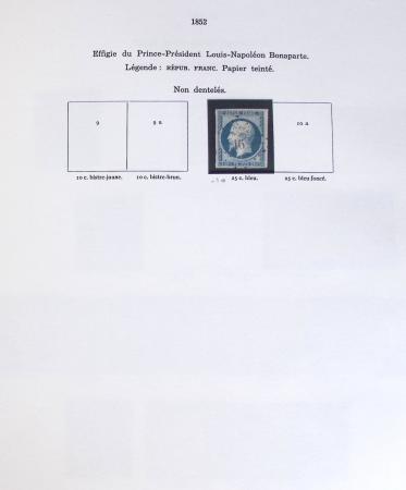 1849-2001, Collection de France principalement neuve