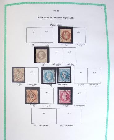 1849-2001, Collection de France principalement neuve