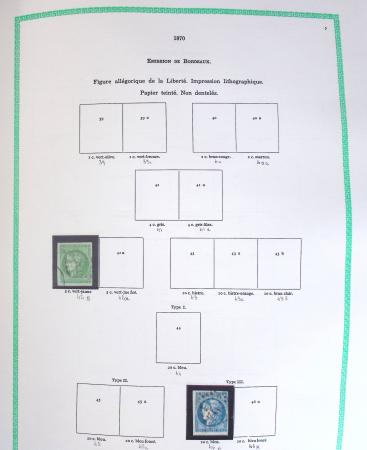 1849-2001, Collection de France principalement neuve