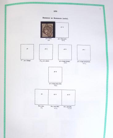 1849-2001, Collection de France principalement neuve