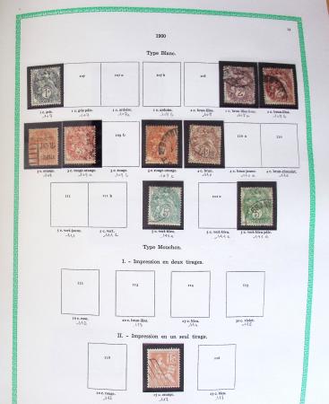 1849-2001, Collection de France principalement neuve