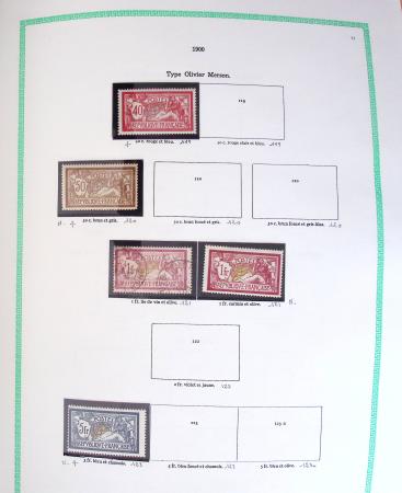 1849-2001, Collection de France principalement neuve