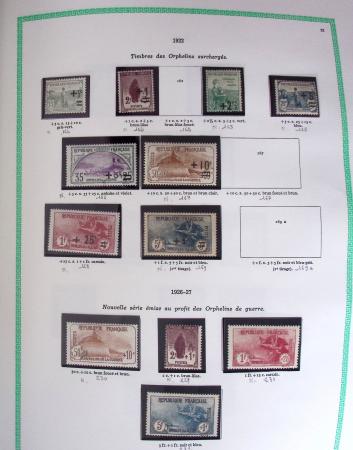 1849-2001, Collection de France principalement neuve