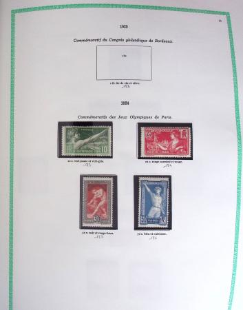 1849-2001, Collection de France principalement neuve