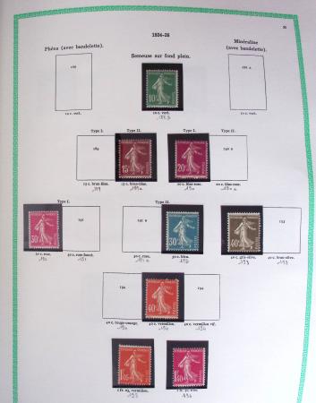 1849-2001, Collection de France principalement neuve