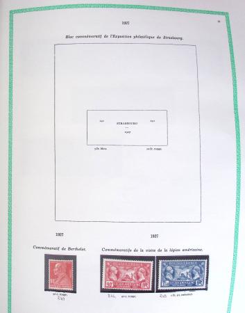 1849-2001, Collection de France principalement neuve