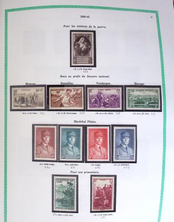 1849-2001, Collection de France principalement neuve