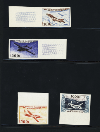 N°30 à 33 Protoypes, série de 4 valeurs non dentelés,