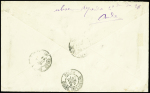 N°25 1f marron obl. Le Havre 26 juin 1892 Seine-inférieure