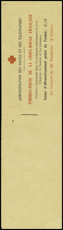 N°147-C1 Carnet Croix-Rouge, neuf **, TB, rare