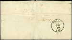 Cursive "11 Cornus" +dateur B 23 mai 1849 +T15 Millau