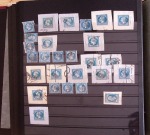 1862 Un album avec des bleus N°22 en grande quantité,