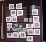 1862 Un album avec des bleus N°22 en grande quantité,