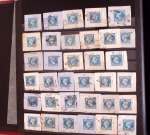 1862 Un album avec des bleus N°22 en grande quantité,