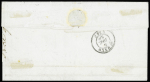 N°13Ab bistre-orange +13Ac bistre-brun obl. PC 2650
