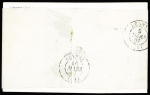 N°19 1c vert-olive obl. càd Redon (Ille-et-Vilaine)