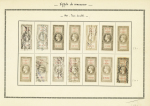 EFFETS DE COMMERCE Série n°51 à 75 sur anciennes pages