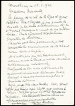 N°413 OBL Montluçon (fev 1942) sur entier CP 80c Pétain brun avec griffe noire encadrée "inadmis" (timbre mobile inadmis dans le courrier interzone).
