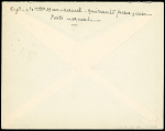 Lettre en franchise avec CAD "Bureau central naval amirauté" (2.2.1940 - Maintenon Eure et Loir). TB