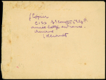 Lettre en franchise avec CAD "Aniane Hérault" (17.7.40) + cachet violet "Centres de recrutement de l'armée belge censure militaire Toulouse". TB